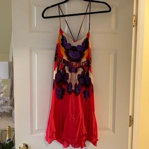 Free People Multi Color Dress Size Small